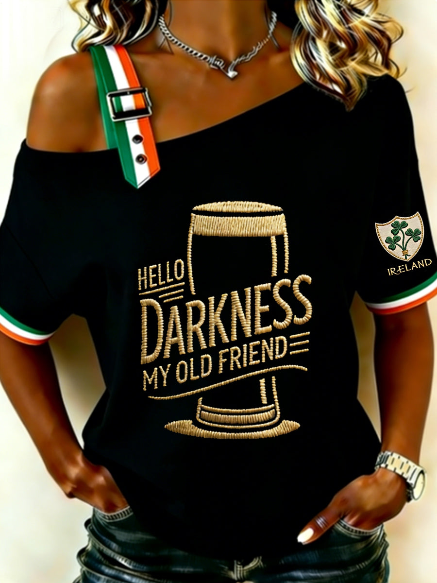 Chemise Hello Darkness My Old Friend Femme