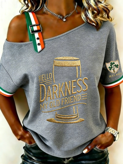 Chemise Hello Darkness My Old Friend Femme