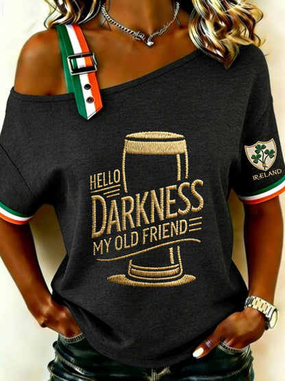 Chemise Hello Darkness My Old Friend Femme