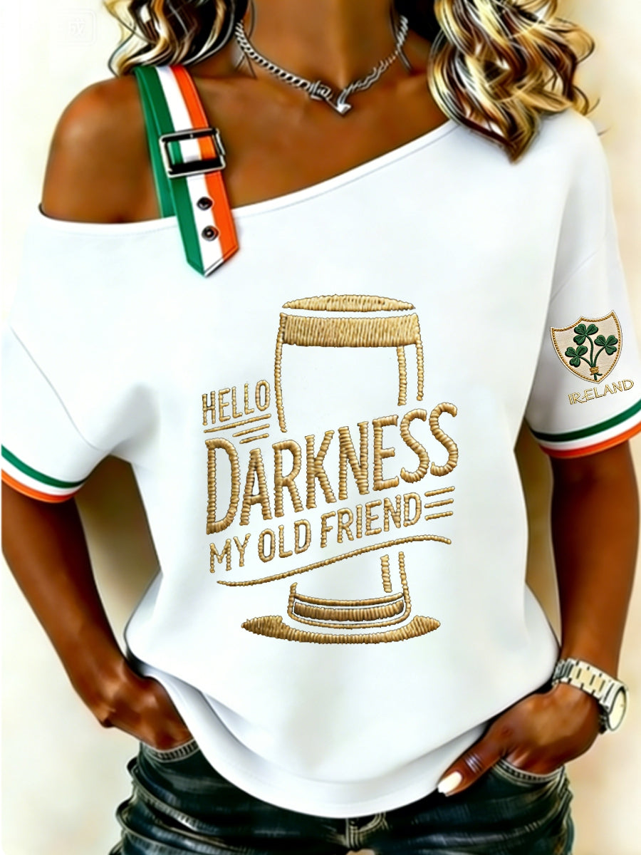Chemise Hello Darkness My Old Friend Femme