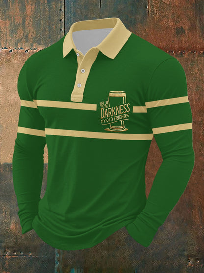 Chemise à manches longues Hello Darkness My Old Friend Homme