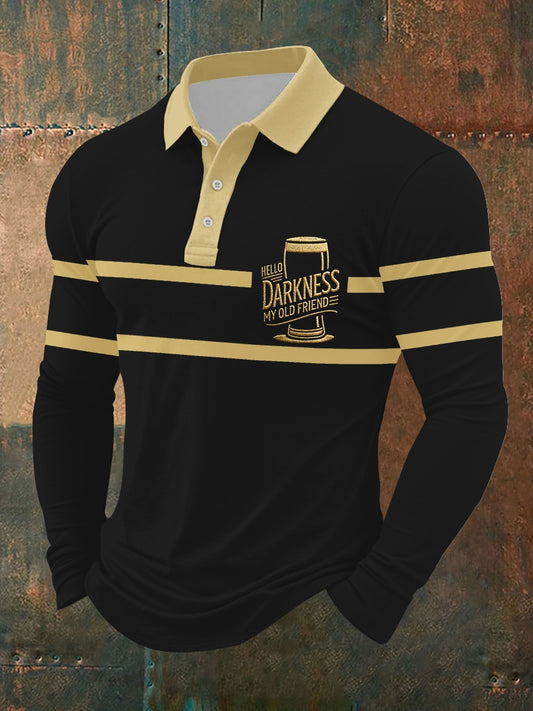 Chemise à manches longues Hello Darkness My Old Friend Homme