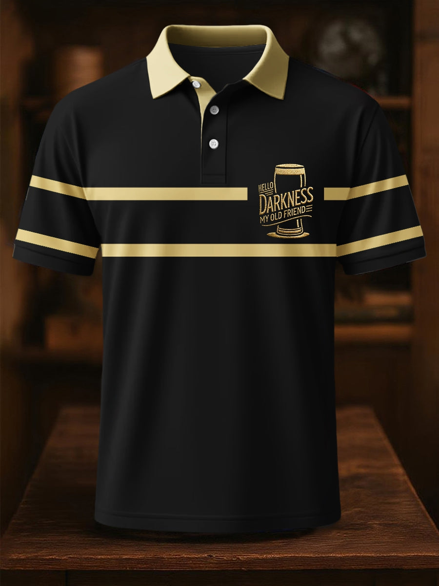 Chemise Hello Darkness My Old Friend pour homme