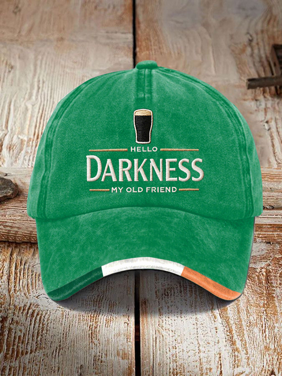 Casquette Hello Darkness My Old Friend Unisexe