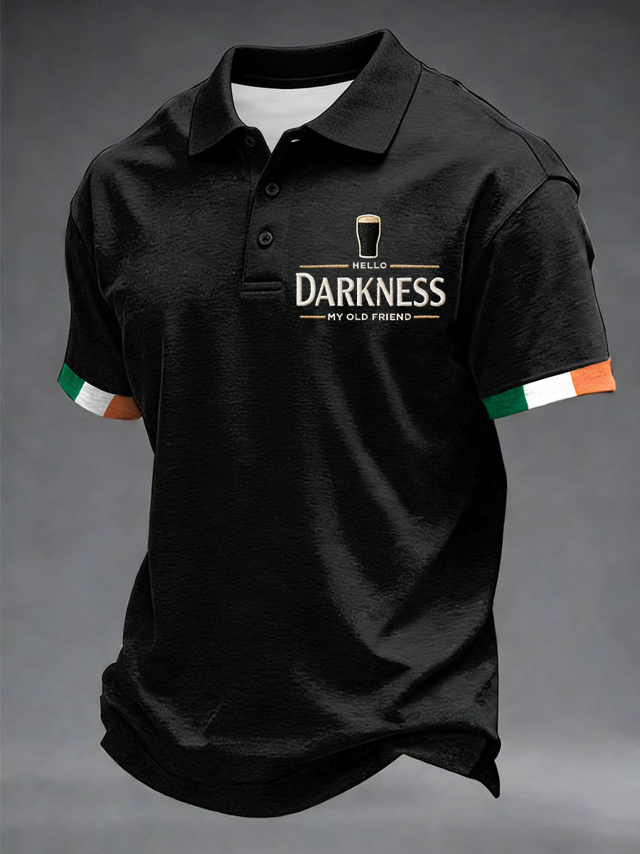 Chemise Hello Darkness My Old Friend pour homme