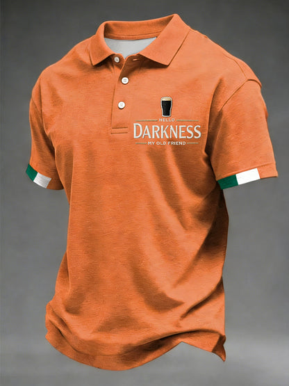 Chemise Hello Darkness My Old Friend pour homme