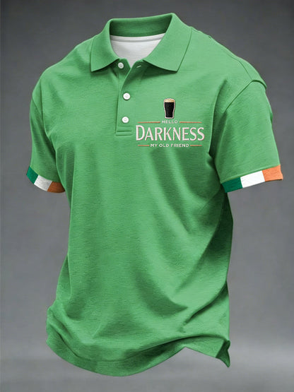 Chemise Hello Darkness My Old Friend pour homme