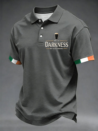 Chemise Hello Darkness My Old Friend pour homme