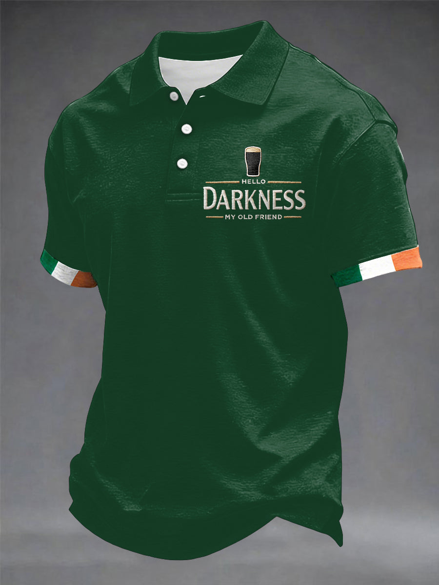 Chemise Hello Darkness My Old Friend pour homme