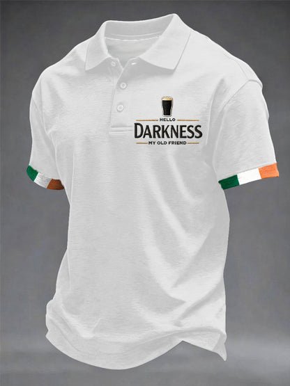 Chemise Hello Darkness My Old Friend pour homme