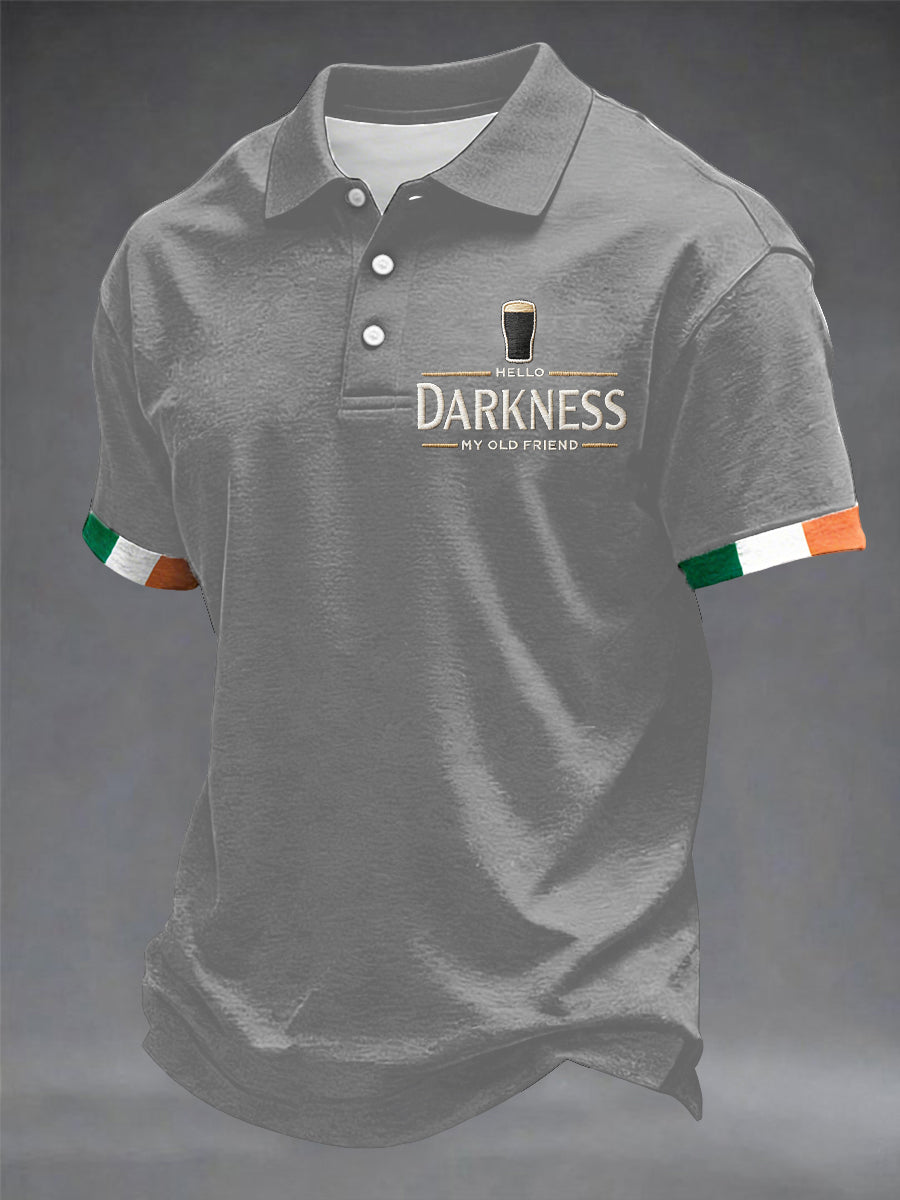 Chemise Hello Darkness My Old Friend pour homme