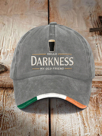Casquette Hello Darkness My Old Friend Unisexe