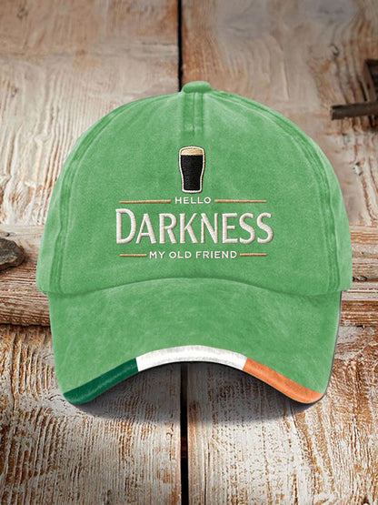 Casquette Hello Darkness My Old Friend Unisexe