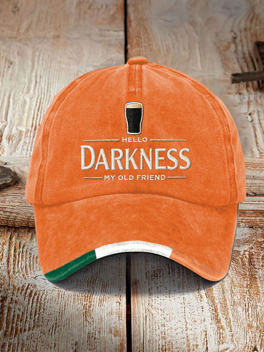 Casquette Hello Darkness My Old Friend Unisexe
