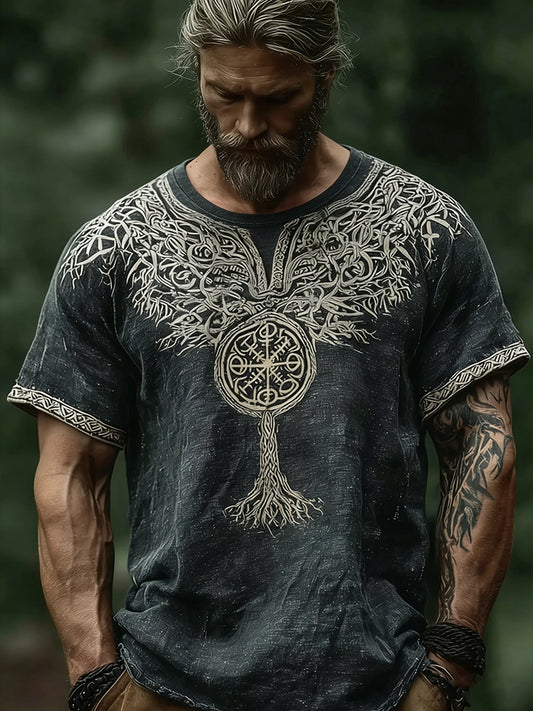 T-shirt viking pour hommes