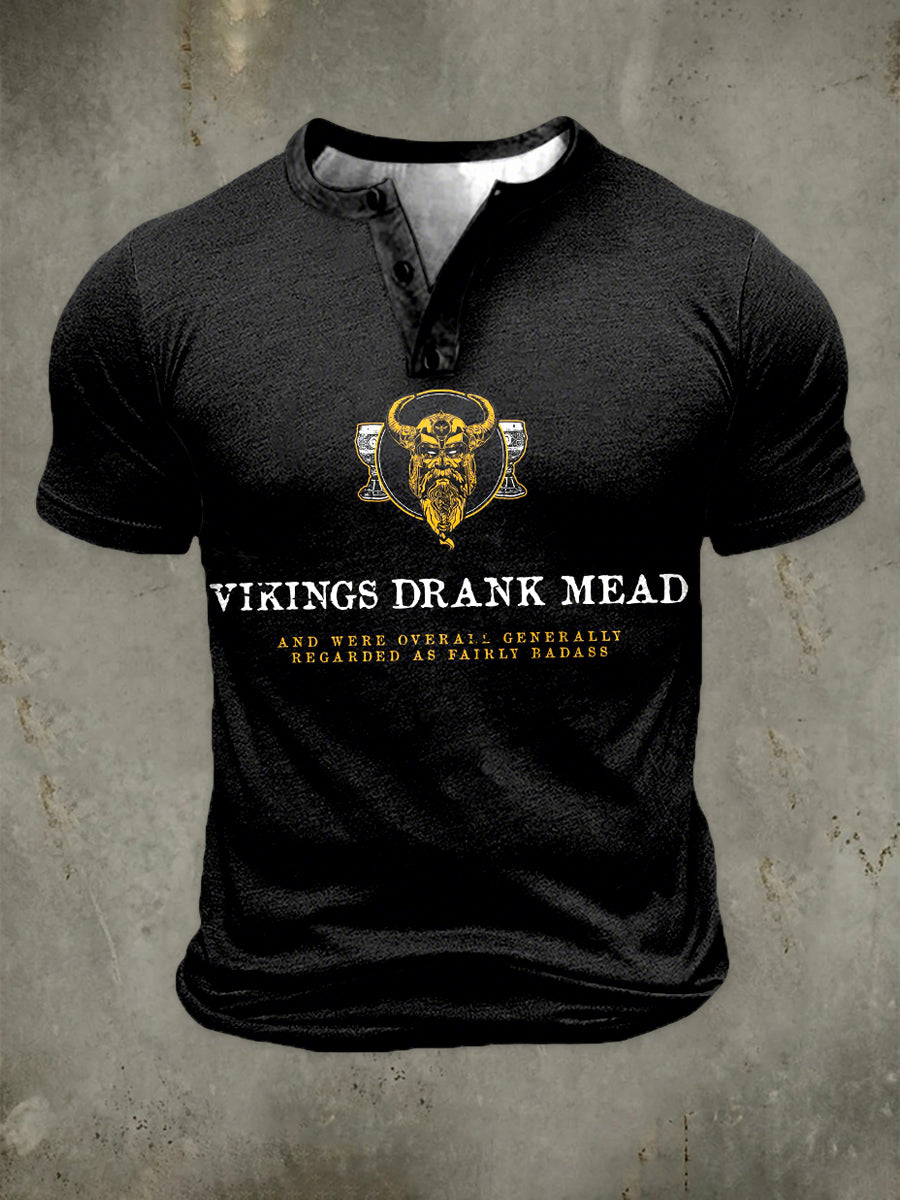 T-shirt à manches courtes Viking Drinking Homme