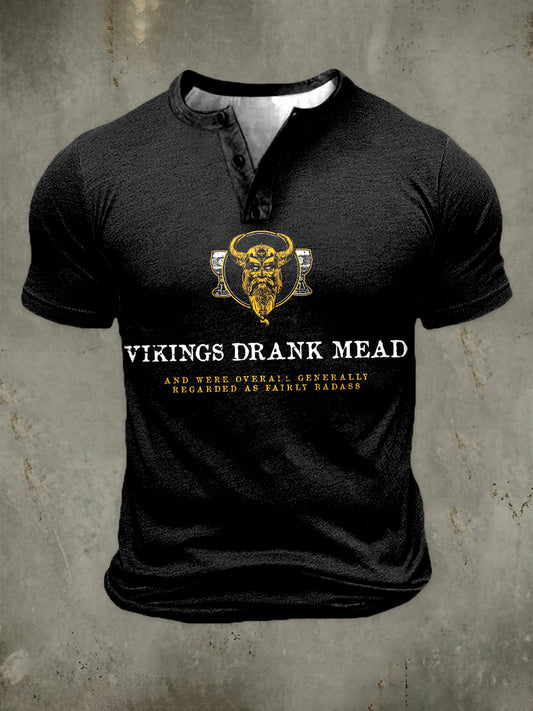 T-shirt à manches courtes Viking Drinking Homme