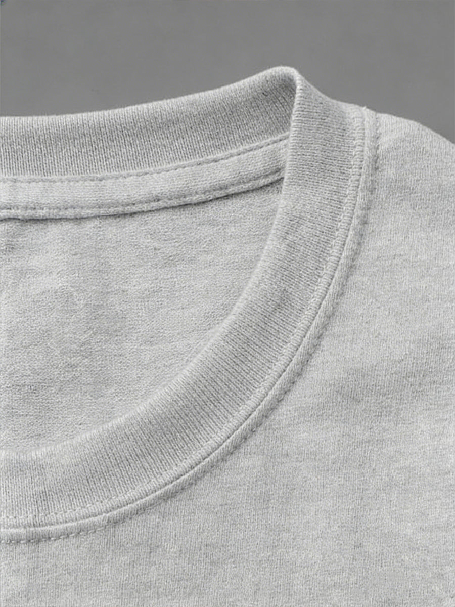 T-shirt rétro français à l’effigie du drapeau du rugby, 100% coton