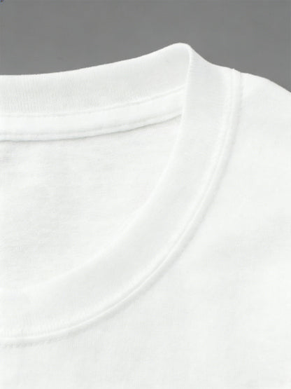Rétro Français Coq Rugby Art 100% Coton T-Shirt