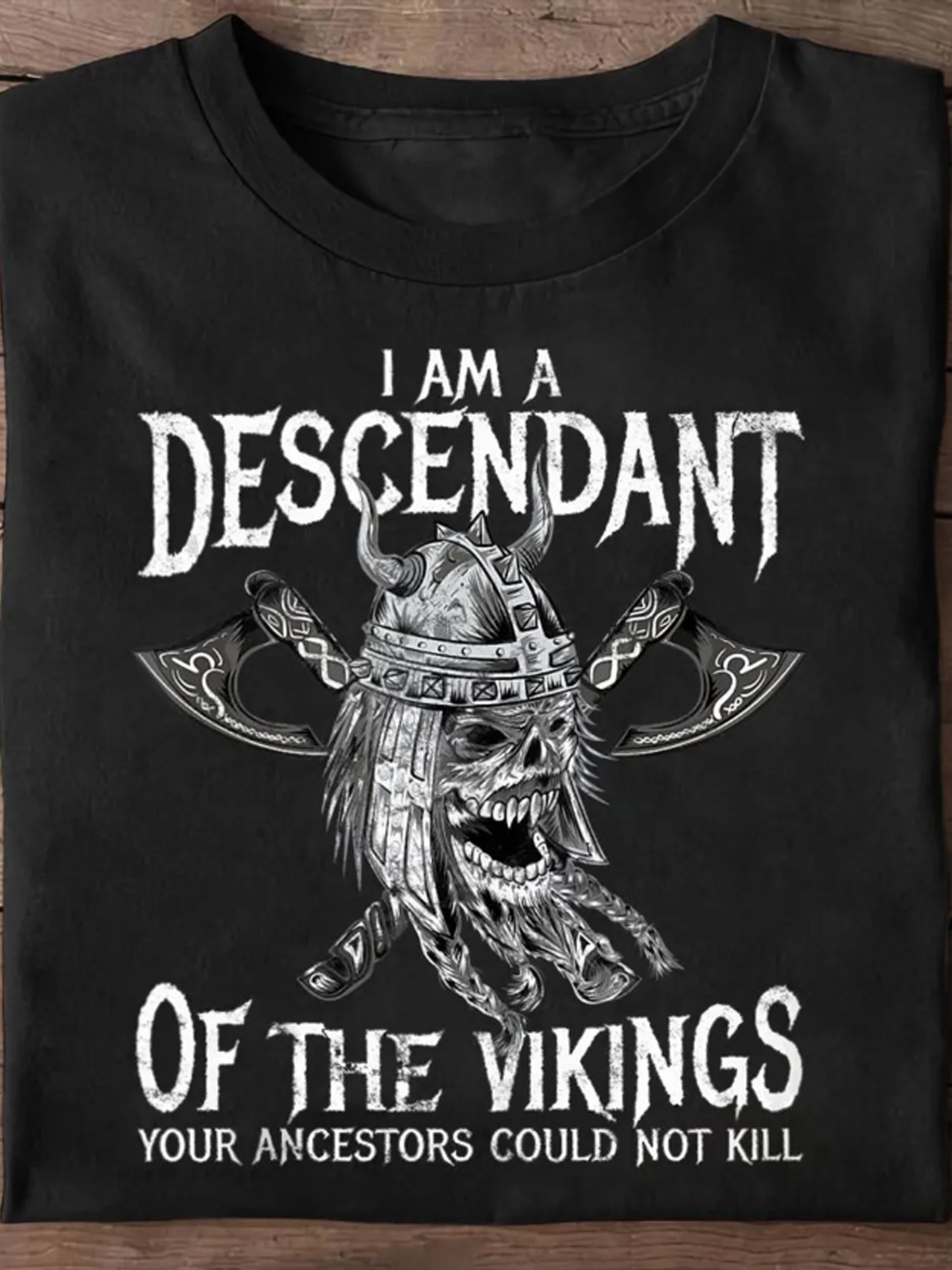 T-shirt pour femmes avec imprimé viking suédois