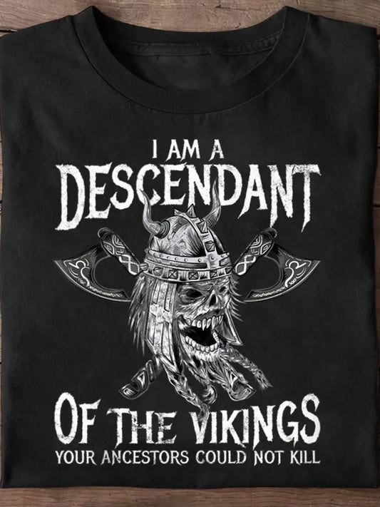 T-shirt pour femmes avec imprimé viking suédois