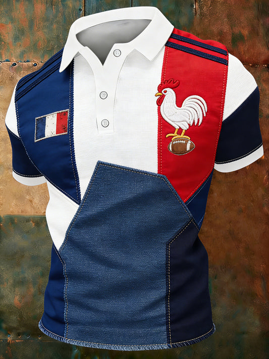 Polo Rugby Français Homme