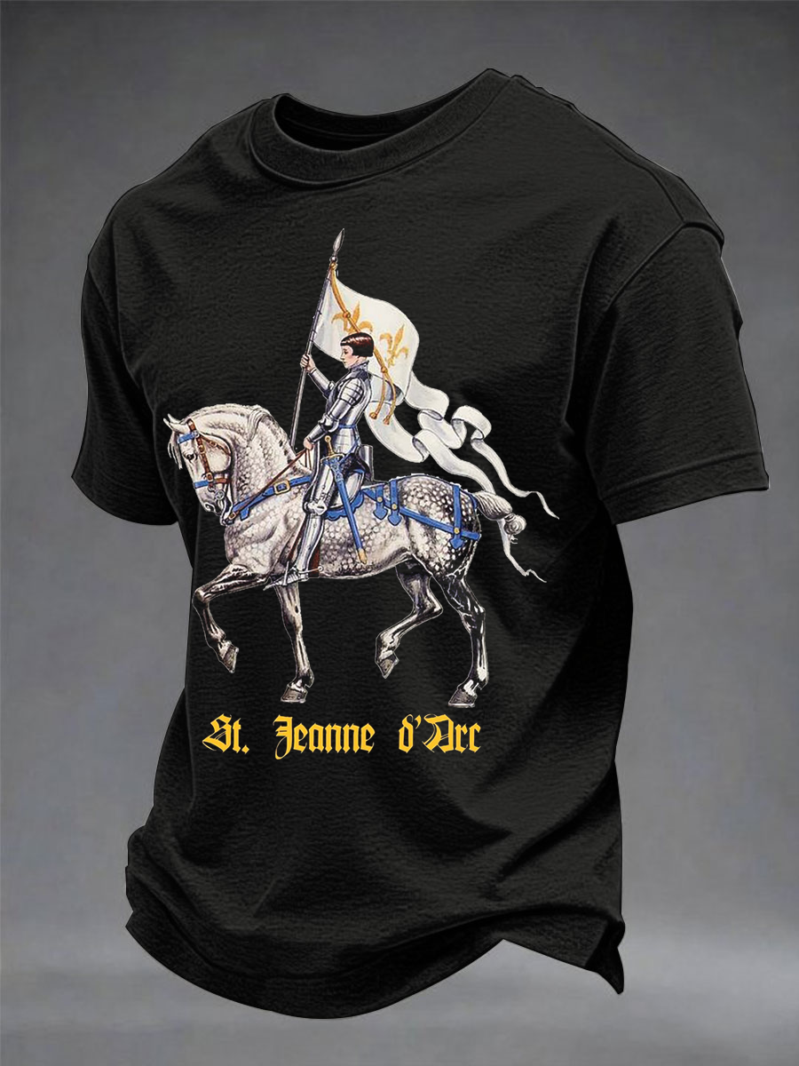 T-shirt à manches courtes Jeanne d'Arc Homme