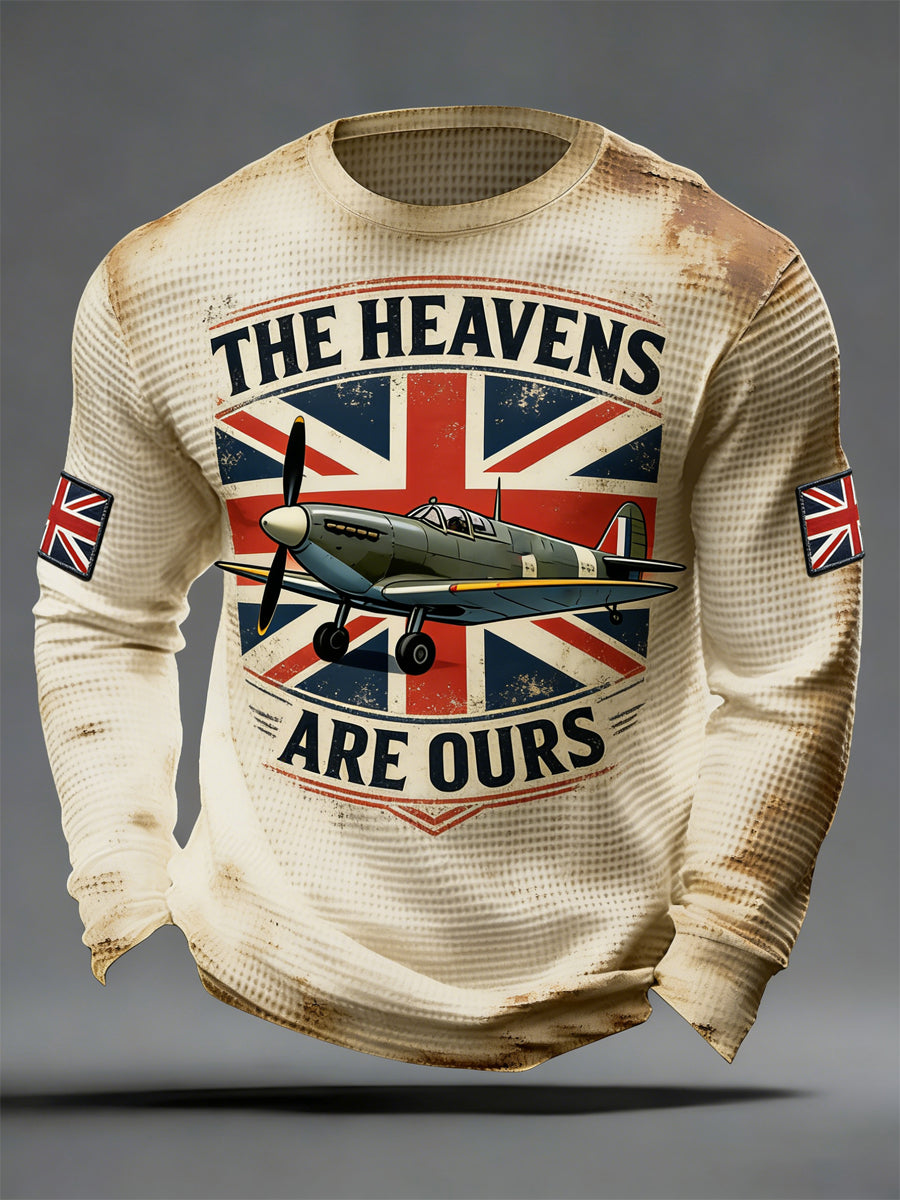 Haut en gaufre The Heavens are Ours pour homme