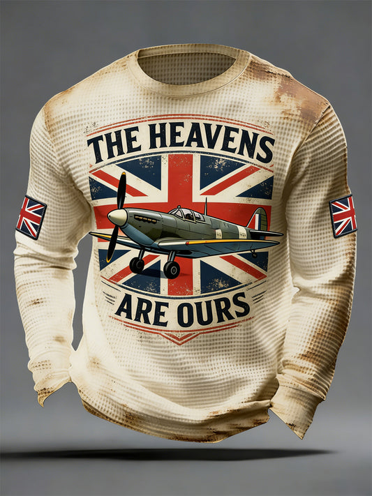Haut en gaufre The Heavens are Ours pour homme