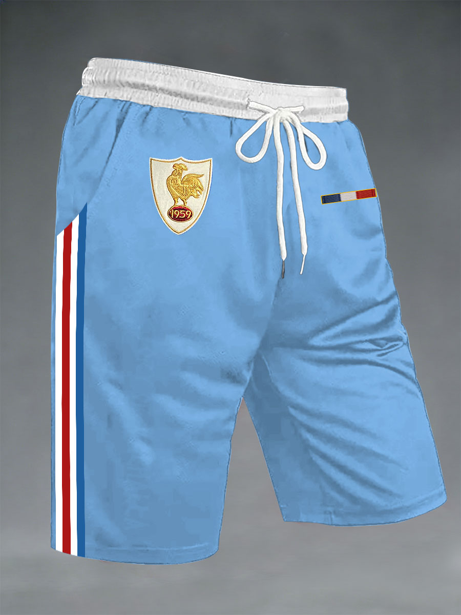 Shorts de rugby pour hommes de l'équipe de France