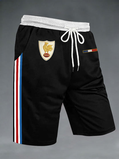 Shorts de rugby pour hommes de l'équipe de France