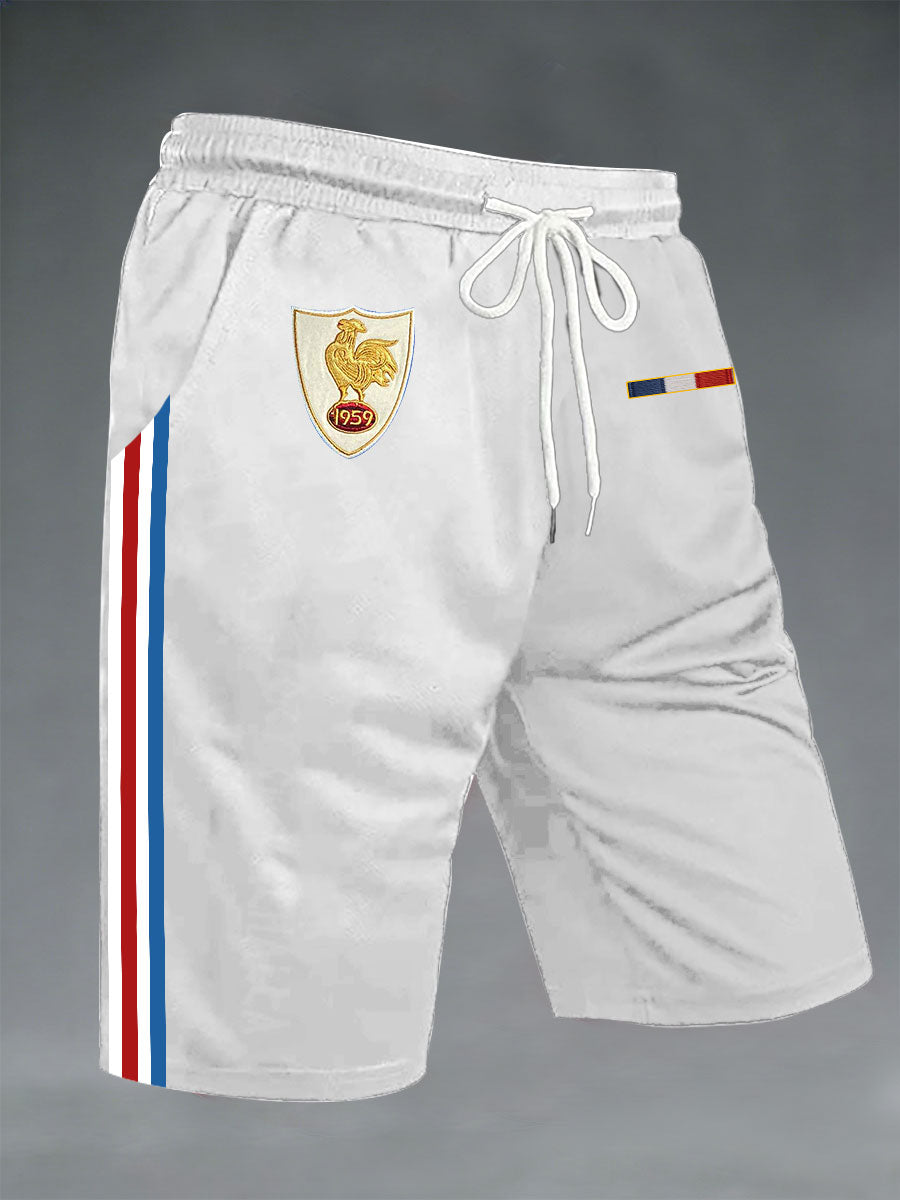 Shorts de rugby pour hommes de l'équipe de France