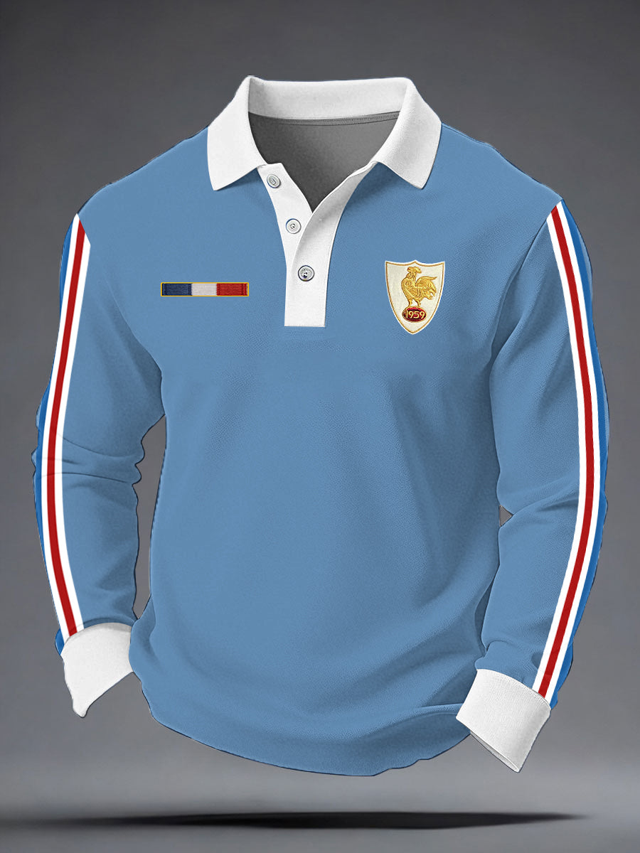 Chemise à manches longues France Rugby Homme