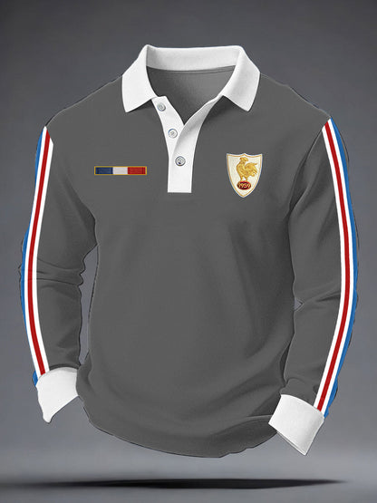 Chemise à manches longues France Rugby Homme