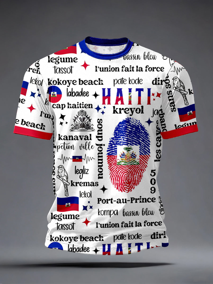 T-shirt Haïti Homme