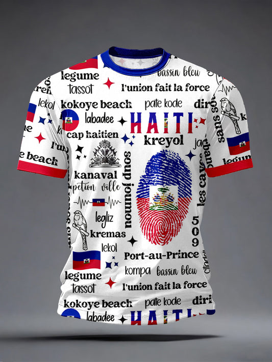 T-shirt Haïti Homme