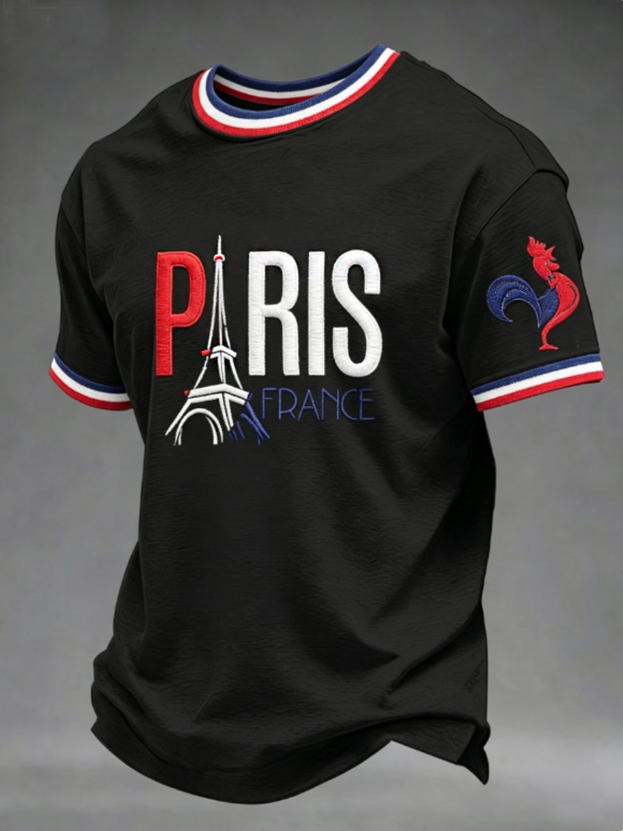 T-shirt à manches courtes pour hommes