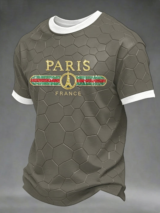 T-shirt à manches courtes pour hommes