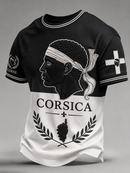 T-shirt à manches courtes Corse pour homme