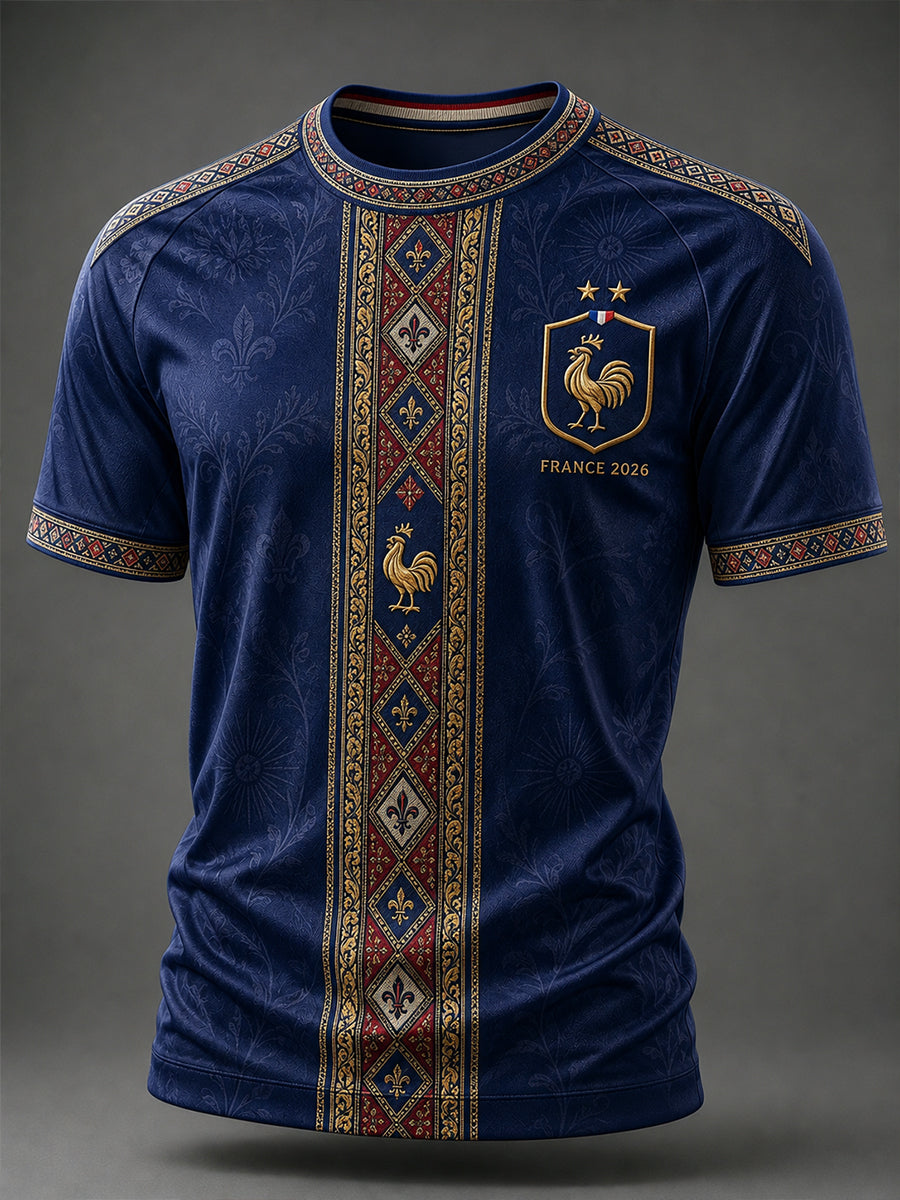 T-shirt manches courtes France Football pour homme