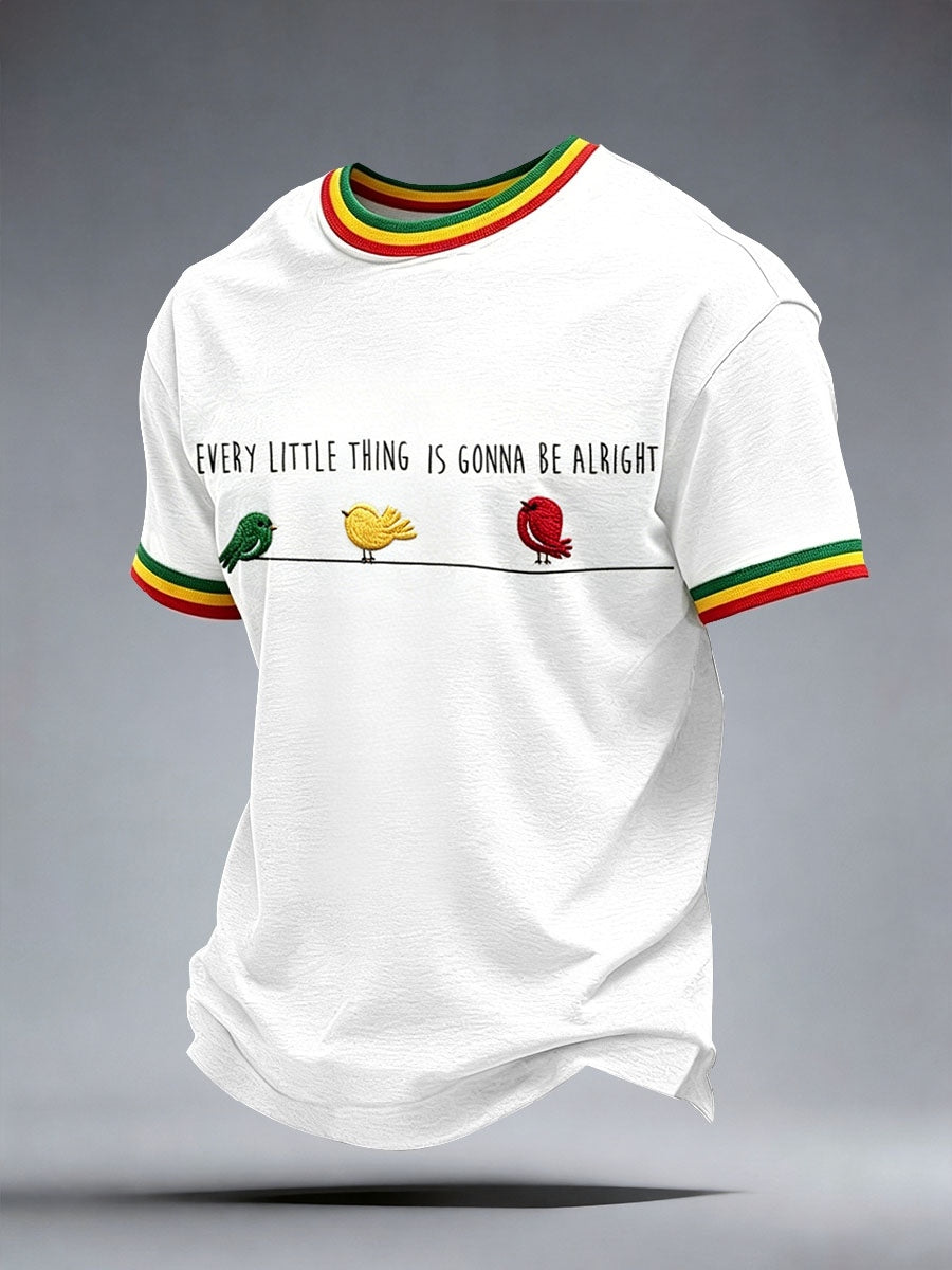 T-shirt pour hommes à l’effigie de la musique reggae