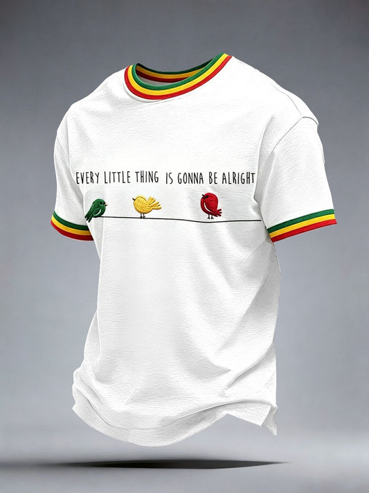 T-shirt pour hommes à l’effigie de la musique reggae