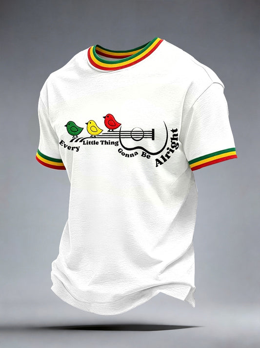 T-shirt pour hommes à l’effigie de la musique reggae