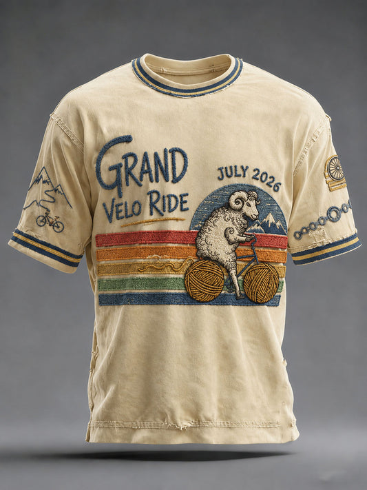 T-shirt manches courtes Grand Welo Ride pour homme
