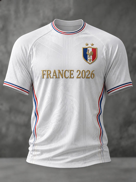 T-shirt homme imprimé France Football