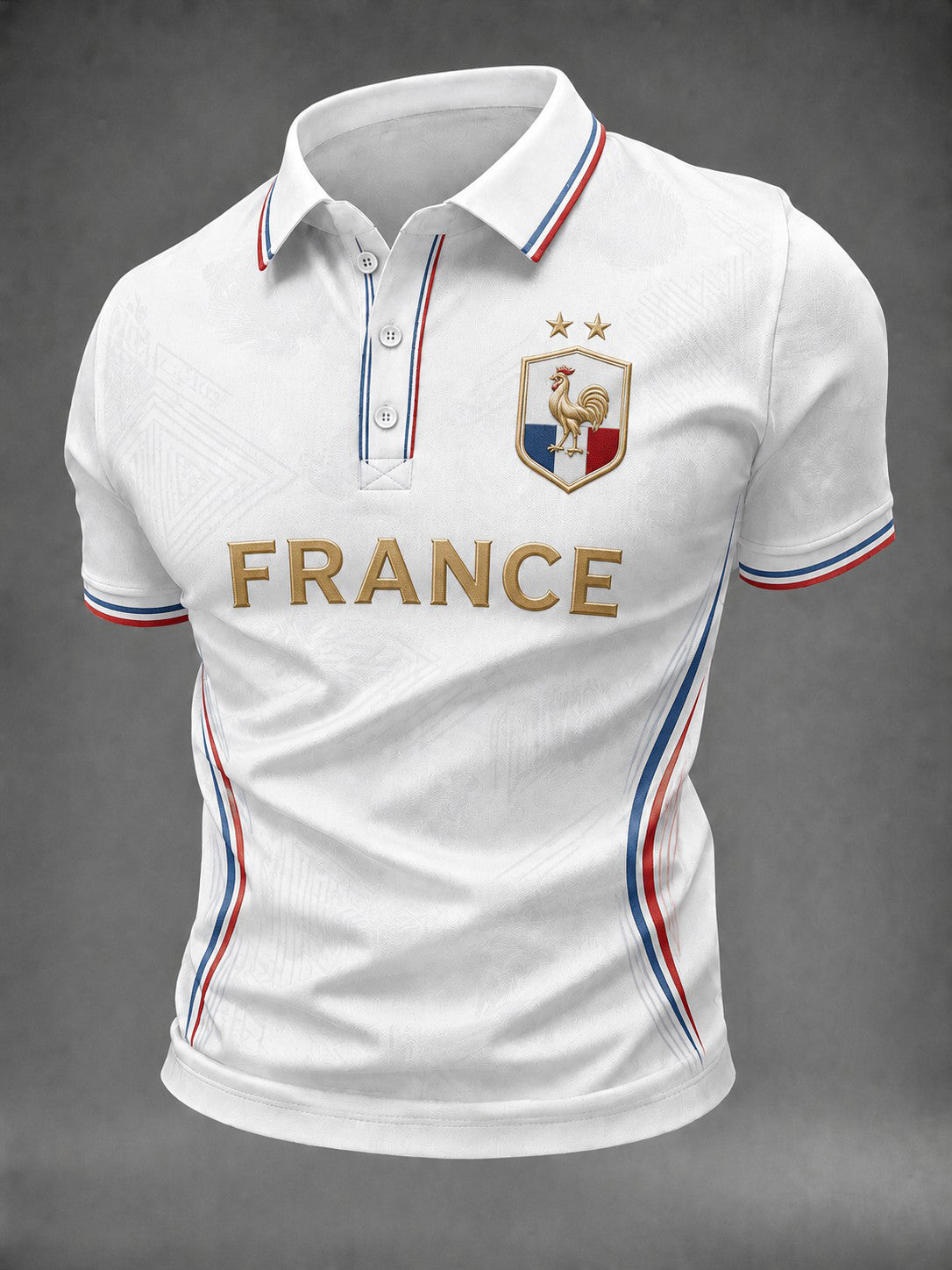 Chemise pour hommes imprimée France Football
