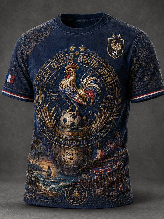 T-shirt manches courtes France Football pour homme