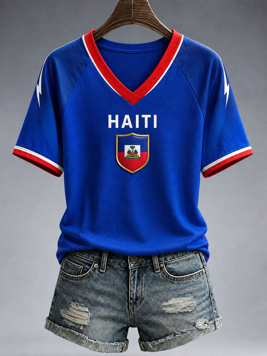 T-shirt Haïti pour femmes