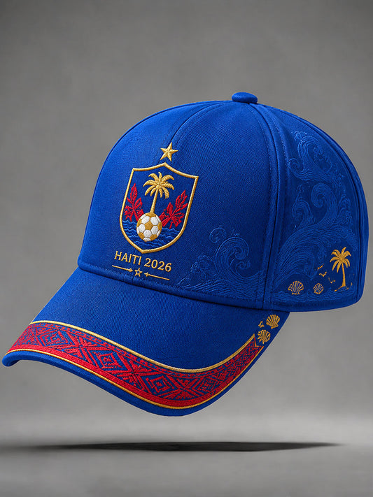 2026 Haïti Football Casual Unisexe Chapeau