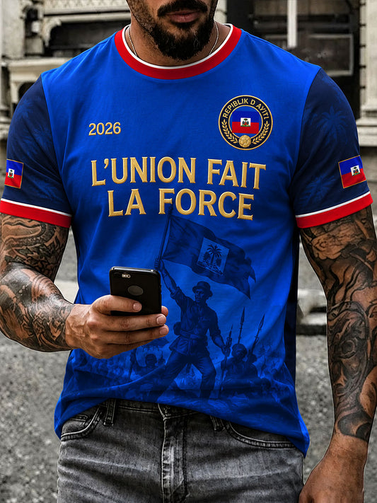 T-shirts de football Haïti 2026 pour hommes